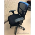 Black Mesh Back Office Task Chair w/ Adjustable Arms